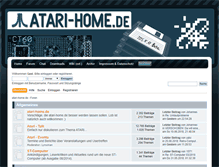 Tablet Screenshot of forum.atari-home.de